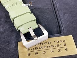 PANERAI 沛納海 SUBMERSIBLE 1950 Luminor 3日鍊  PAM507 PAM00507 <font color="#fafa01">傳說級</font><font color="#FF0000">青銅小沛，</font><font color="#fafa01">真限量款</font><font color="#FF0000">，全球限量1000只&nbsp; 磨砂</font><font color="#ff0000">青銅材質</font> 綠色面盤 自動上鍊 47mm