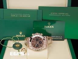 ROLEX 勞力士 Cosmograph Daytona 宇宙計時型 迪通拿 126505&nbsp;<span style="color: rgb(210, 105, 30);">最新款</span>&nbsp;<span style="color: rgb(210, 105, 30);">巧克力色熊貓面盤</span>&nbsp;計時碼表 永恆玫瑰金&nbsp;<font color="#FF0000">新款4131機芯 2025年保卡</font>&nbsp;賽車錶 自動上鍊 40mm