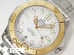 OMEGA 歐米茄 Seamaster Diver 300 海馬 52221422004001 <font color="#e8e8e8">白色陶瓷波浪紋面盤 Paris 2024 Olympics 巴黎奧運&nbsp;奧林匹克運動會</font><font color="#ff0000">&nbsp;</font>不鏽鋼&nbsp;<font color="#f5cc9e">Moonshine金刻度錶圈</font><font color="#ff0000">&nbsp;</font>同軸擒縱&nbsp;排氦氣閥 潛水錶&nbsp;<font color="#ff0000">2024年台灣公司貨</font>&nbsp;自動上鍊 42mm
