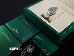 ROLEX 勞力士 Oyster Perpetual 28 蠔式恆動型 276200 不鏽鋼材質 <font color="#dbfbda">2025年最新款開心果綠色面盤</font><font color="#70cce1">&nbsp;</font> <font color="#FF0000">2025年保卡</font> 自動上鍊 28mm