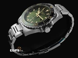 LONGINES 浪琴 HydroConquest GMT 深海征服者系列 L3.890.4.06.6 <font color="#86a003">綠色太陽紋面盤&nbsp;浪鬼 兩地時間淺水腕錶</font>&nbsp;不鏽鋼材質&nbsp;<font color="#FF0000">2026年保卡&nbsp;</font>自動上鍊 43mm