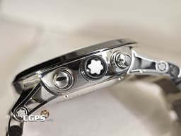 MONTBLANC 萬寶龍 Timewalker Chronograph 時光行者 經典 103094 計時碼表 黑陶瓷+不鏽鋼材質&nbsp;<font color="#ff0000">2025年保單</font> 自動上鍊 43mm