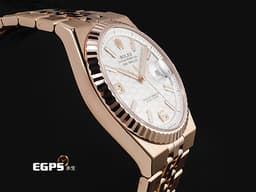 ROLEX 勞力士 Land-Dweller 127335 18K玫瑰金材質&nbsp;<font color="#05f0f0">最新系列 陸行者 勞力士數一數二的透背錶款 醇白色蜂巢圖案錶面</font>&nbsp;<font color="#fafa01">絲滑服貼的最新錶帶設計</font>&nbsp;<font color="#FF0000">2026年保卡 纖薄紀念型（Flat Jubilee）錶帶</font>&nbsp;自動上鍊 40mm
