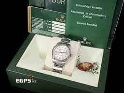 ROLEX 勞力士 Oyster Perpetual 31 蠔式恆動型 177210 <font color="#FFC0CB">粉紅色夜光時標</font>&nbsp;OP31 不鏽鋼 大三針 特殊坑紋外圈&nbsp;<font color="#FF0000">台灣公司貨 </font>自動腕錶 31mm