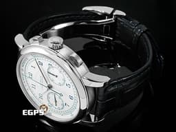 A.LANGE &amp; SOHNE 朗格 1815系列 414.026 18K白金材質 <font color="#05f0f0">計時功能 實心銀打造的銀白色面盤</font>&nbsp;<font color="#FFFF33"><font color="#FF0000">2021年保單 朗格專賣店限定款 新錶訂價：1,927,800元</font></font>&nbsp;手動上鍊 39.5mm