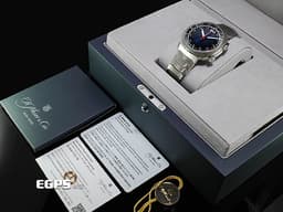H.MOSER &amp; CIE 亨利慕時 STREAMLINER FLYBACK CHRONOGRAPH 疾速者系列 6907-1200 不鏽鋼鍊材質&nbsp;<font color="#0000ff">Funky Blue電光藍煙燻面盤</font> <font color="#05f0f0">日內瓦鐘錶大賞最佳計時碼錶獎錶款</font><font color="#FF0000"> 2024年保卡 台灣公司貨 新錶訂價：1,740,000元</font>&nbsp;同軸飛返計時碼錶 自動上鍊 42.3mm