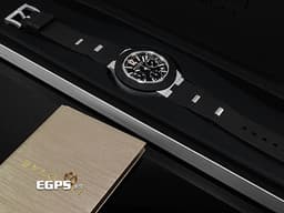 BVLGARI 寶格麗 Bulgari Aluminium系列 103868&nbsp;<font color="#e2e2e2">鋁合金+鈦金屬材質</font>&nbsp;<font color="#dedede">熊貓面盤&nbsp;</font><font color="#4F4F4F">黑色橡膠刻度錶圈</font> 計時碼表 <font color="#FF0000">2025年保卡 台灣公司貨</font> 自動上鍊 40mm