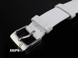 PIAGET 伯爵 Possession  P10402  G0A32168 18K白金材質 原鑲<font color="#fafa01">彩色</font><font color="#fa00fa">寶石</font><font color="#a1e8a2">旋轉</font><font color="#05f0f0">錶圈 </font><font color="#0582f5">藍色面盤</font>&nbsp;石英機芯 29mm