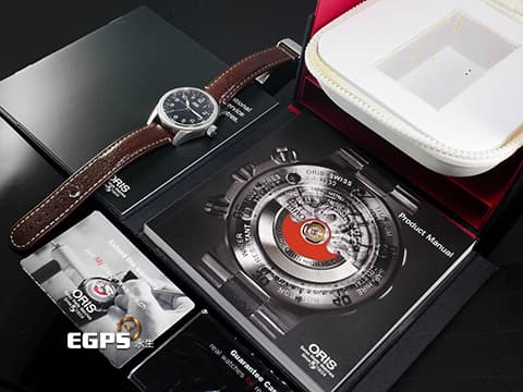 ORIS 豪利時 Big Crown 大錶冠 01 754 7679 4034-07 5 20 78FC&nbsp;不鏽鋼材質 指針式日期顯示&nbsp;台灣公司貨 自動上鍊 40mm