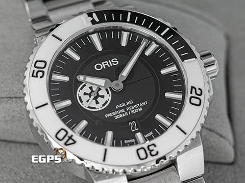 ORIS 豪利時 Star Wars Limited Edition 星際大戰 潛水錶 限量套錶ProDiver GMT Darth Vader 達斯維達 黑武士 0174877487784 兩地時區 自動上鍊 49mmAquis Small Second Stormtrooper 帝國風暴兵 0174377344184 小秒針 自動上鍊 43.5mm