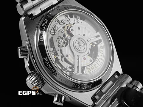 BREITLING 百年靈 Chronomat 42 AB0158101C1A1 不鏽鋼材質 深藍色面盤 特色子彈鏈&nbsp;2026年保卡  自動上鍊 42mm