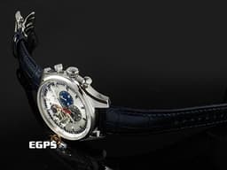 ZENITH 真力時 CHRONOMASTER PRIMERO 03.2520.4061/69.C714&nbsp;不鏽鋼材質 <font color="#05f0f0">鏤空太陽紋面盤 藍灰色計時錶盤 </font><font color="#ff0000">2016年保卡 台灣公司貨</font>&nbsp;自動上鍊 42mm