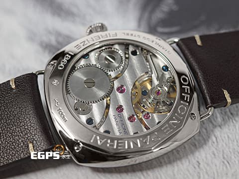PANERAI 沛納海 Radiomir Black Seal PAM00183 黑豹&nbsp;經典三明治夜光黑色面盤&nbsp;PAM183 不鏽鋼 小秒針&nbsp;復古洋蔥頭錶冠 透明錶背&nbsp;台灣公司貨&nbsp;手上鍊 45mm