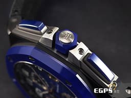 AUDEMARS PIGUET 愛彼 AP錶 ROYAL OAK OFFSHORE 皇家橡樹離岸型  26405CE.OO.A030CA.01 <font color="#FF0000">2021年 </font>黑色帆布壓紋橡膠錶帶 計時碼表 自動上鍊&nbsp;44mm