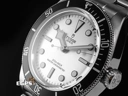 TUDOR 帝舵 Heritage Black Bay 碧灣 7943A1A0NU-0002 <font color="#e2e2e2">新款黑水鬼</font> 雪花針 不鏽鋼材質 <font color="#ededed">銀白色面盤</font>&nbsp;<font color="#FF0000">自製機芯搭配最新快速調節「T-fit」折疊扣 2025年保單</font> 潛水錶 自動上鍊 43mm