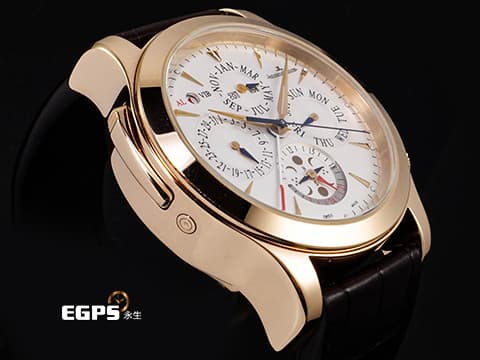 Jaeger-Le Coultre 積家 JLC Master Grande 超卓傳統大師 149.2.95 18K玫瑰金材質&nbsp;萬年曆、年份、晝夜24小時顯示 響鈴功能&nbsp;極致腕錶工藝 超級複雜功能 整只錶重約5.6兩&nbsp;自動上鍊 43mm