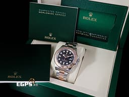 ROLEX 勞力士 Yacht-Master 40 蠔式 遊艇名仕型 126621&nbsp;<font color="#fda677">永恆玫瑰金 半金款</font>&nbsp;黑色面盤&nbsp;<font color="#FF0000">3235機芯 2025年保卡</font> 自動上鍊 40mm