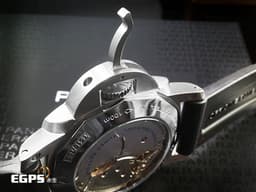 PANERAI 沛納海 luminor 8 Days GMT PAM233 <font color="#ff0000">黑色三明治面盤 日夜顯示 高圓弧藍寶石水晶鏡面</font> PAM00233 8日鍊&nbsp;手上鍊 44mm