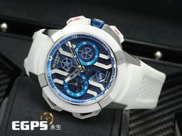 Jacob &amp; Co 捷克豹 傑克寶 Epic X Chrono Titanium <font color="#169ef3">藍色鏤空面盤</font> EC430.20.AB.AA.ABRUA 鈦金屬 白色陶瓷 計時碼錶&nbsp;<font color="#FF0000">2026年保單</font>&nbsp;自動上鍊 44mm