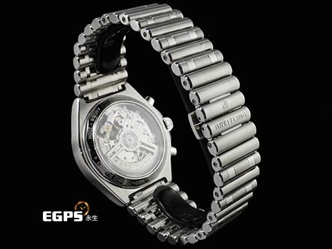 BREITLING 百年靈 Chronomat 42 AB0158101C1A1 不鏽鋼材質 深藍色面盤 特色子彈鏈&nbsp;2026年保卡  自動上鍊 42mm