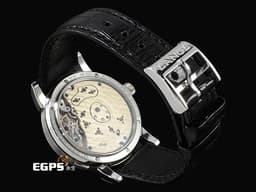 A.LANGE &amp; SOHNE 朗格 Lange 1 101.025 PT950 鉑金材質&nbsp;<font color="#05f0f0">大日期窗 實心銀白色面盤、羅馬數字時標指針&nbsp;</font>手上鍊 38.5mm