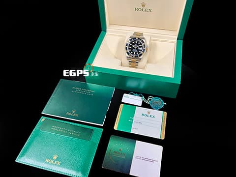 ROLEX 勞力士 Submariner Date 潛航者 116613LN 黑水鬼 18K黃金 半金款  116613 LN 陶瓷圈 2020年保單 勞力士原廠服務中心保養 延長保固至2027年&nbsp;潛水錶 自動上鍊 40mm