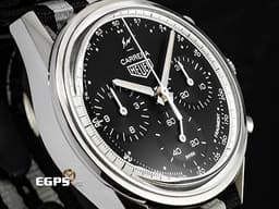 Tag Heuer 泰格 豪雅 Carrera 卡萊拉系列 CBK221A.EB0171 不鏽鋼材質 計時碼錶 <font color="#05f0f0">Fragment Design 藤原浩聯名款</font>&nbsp;<font color="#ff0000">限量500支</font>&nbsp;賽車錶 自動上鍊 39mm