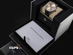IWC 萬國錶 Portuguese 葡萄牙系列 IW501705 不鏽鋼材質 <font color="#f4ead2">沙漠金色太陽紋放射面盤 七日動力儲存顯示</font>&nbsp;<font color="#ff0000">2025年保卡 台灣公司貨</font>&nbsp;自動上鏈 42.4mm