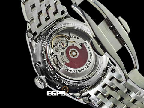 ORIS 豪利時 Artelier Date 不鏽鋼材質 0173375914051-0782173 多片式不鏽鋼錶帶 自動上鍊 40mm