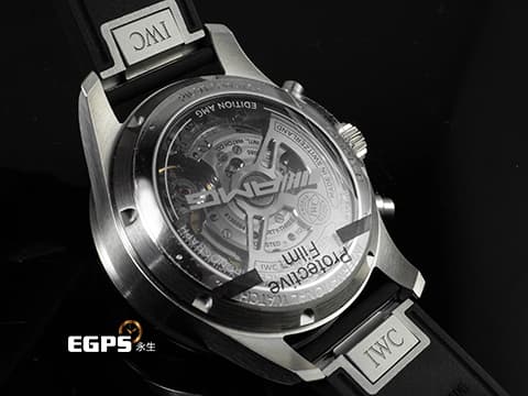 IWC 萬國 Pilot`s Chronograph 飛行員系列 IW388305 AMG特別版 鈦金屬材質&nbsp;2025年保卡 快拆式功能設計&nbsp;自動上鏈 41mm