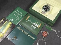 ROLEX 勞力士 Submariner 16610LV 潛航者 不鏽鋼材質 <font color="#c1e371"> 初代綠水鬼 科米蛙 </font><font color="#ff0000">台灣公司貨 配件齊全 收藏逸品</font><font color="#c1e371">&nbsp;</font>自動上鍊 40mm