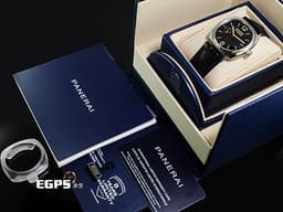 PANERAI 沛納海 Radiomir California PAM1294 PAM01294 不鏽鋼材質&nbsp;<font color="#05f0f0">經銀灰色太陽紋面盤</font>&nbsp;<font color="#FF0000">2024年保卡</font>&nbsp;自動上鍊 40mm