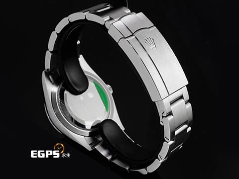 ROLEX 勞力士 Oyster Perpetual 34 蠔式恆動型 124200 糖果粉色噴漆面盤&nbsp;OP34 不鏽鋼 最新款糖果粉色面盤 2025年保卡 自動上鍊 34mm