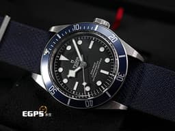 TUDOR 帝舵 Heritage Black Bay 碧灣 79230B&nbsp;&nbsp;<font color="#4169e1">藍色外圈 藍水鬼</font> 79230 B 復古 雪花針 不鏽鋼 <font color="#FF0000">MT5602自製機芯 2025年新式保卡</font> 潛水錶 自動上鍊 41mm
