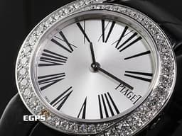 PIAGET 伯爵 Limelight Gala系列 G0A38160 18K白金材質 <font color="#05f0f0">鑲飾60顆圓形美鑽（約0.92克拉）錶圈</font> <font color="#ff0000">2025年保卡 新錶訂價：1,040,000元</font>&nbsp;石英機芯 32mm
