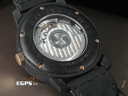 BVLGARI 寶格麗 Bulgari Bulgari CarbonGold系列 102248&nbsp;黑色複合碳纖維<font color="#1c1c1c">+</font><font color="#e1a056">玫瑰金材質 半金款</font><font color="#ff0000">&nbsp;</font>BB40CL&nbsp;經典刻度錶圈&nbsp;大三針&nbsp;自動上鍊 40mm