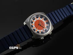 GIRARD PERREGAUX GP 芝柏 Deep Diver 39500-21-3266-6CX 太金屬材質&nbsp;<font color="#05f0f0">藍、</font><font color="#ea7d43">橘</font><font color="#05f0f0">、</font><font color="#ffffff">白</font><font color="#05f0f0">三色鮮明錶盤</font> <font color="#ff0000">2025年保卡 全球限量350只</font>&nbsp;自動上鏈&nbsp;44mm