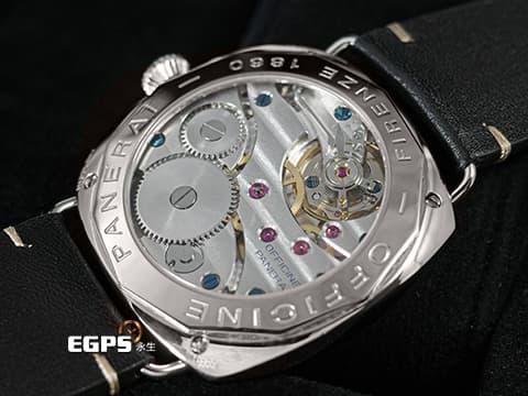 PANERAI 沛納海 Radiomir Black Seal PAM00183 黑豹 經典三明治夜光面盤 不鏽鋼 小秒針 復古 洋蔥頭錶冠 PAM183&nbsp;台灣公司貨&nbsp;手上鍊 45mm