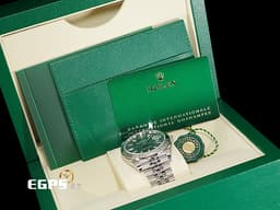 ROLEX 勞力士 Datejust 41 蠔式日誌型 126334 <font color="#00fa9a">薄荷綠色面盤</font> 不鏽鋼 DJ41 經典三角坑紋錶圈 <font color="#FF0000">2025年保卡 紀念型（Jubilee）五銖錶帶</font> 自動上鍊 41mm