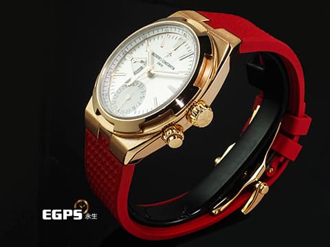 Vacheron Constantin 江詩丹頓 VC錶 Overseas Dual Time 縱橫四海 7920V/000R-B336 藍色面盤 日內瓦印記機芯&nbsp;兩地時間 日夜顯示 易拆卸替換錶帶裝置 2024年保單 自動上鍊 41mm