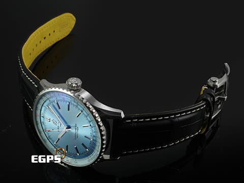 BREITLING 百年靈 Navitimer 41 航空計時系列 A17329171C1P1 湖水藍色面盤&nbsp;不鏽鋼 2025年保單&nbsp;自動上鍊 41mm