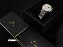 SEIKO 精工 Credor 貴朵 GCBT-997 4S76-00A0 不鏽鋼材質 <font color="#05f0f0">GMT 第二地24小時指針</font>&nbsp;<font color="#05f0f0">星期、日期、動力儲存顯示</font>&nbsp;<font color="#ff0000">TOYOTA之Corwn ，SEIKO之Credor，SEIKO旗下頂極奢侈品牌 一手錶未整理 台灣公司貨</font> 自動上鍊 41.3mm
