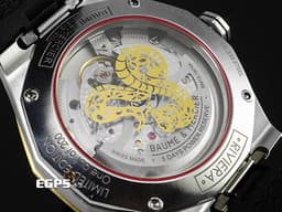 BAUME &amp; MERCIER 名仕 Riviera M0A10785 不鏽鋼材質 <font color="#05f0f0">蛇年特別版 蛇形圖案花紋面盤 </font><font color="#ff0000">2025年保卡 全球限量200支</font>&nbsp;自動上鏈 39mm