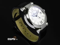 CHOPARD 蕭邦 Imperiale系列 388531 <font color="#cadff0">珍珠貝母雕刻面盤</font> <font color="#c593e3">錶冠鑲嵌一顆凸圓形紫水晶(重約0.15克拉)</font> <font color="#FF0000">2025年保單</font> 自動上鍊 40mm