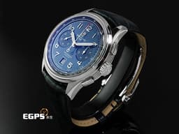 BREITLING 百年靈 Premier B01 Chronograph 42 璞雅系列 AB0145 <font color="#05f0f0">藍色面盤</font> 計時碼表 不鏽鋼材質&nbsp;<font color="#FF0000">B01自製機芯 2023年卡</font>&nbsp;自動上鍊 42mm
