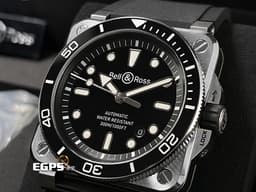 <span style="font-size: 10pt;">Bell &amp; Ross BR-03 Diver Black Steel BR03A-D-BL-ST/SRB 不鏽鋼材質 <font color="#ff0000">精鋼錶圈內嵌高科技陶瓷</font>&nbsp;</span><span style="font-size: 10pt;">自動上鍊 42mm</span>