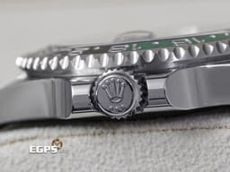 ROLEX 勞力士 GMT-Master II 格林威治型 126720 VTNR <font color="#00ff7f"> 綠黑框 雪碧 左冠錶</font> 126720VTNR <font color="#FF0000">勞力士罕見左冠錶  2024年新式保卡</font><font color="#00FFFF">三板蠔式錶帶</font> 自動上鍊 40mm
