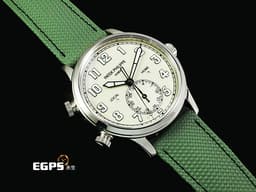 PATEK PHILIPPE 百達翡麗 PP錶 Calatrava Pilot Travel Time 飛行錶 5524G-010 白K金材質 <font color="#fdf5ed">復古風格漆面乳白色面盤 兩地時間 日夜顯示</font> <font color="#FF0000">2026年保單 官方新錶定價：2,096,000元&nbsp;</font><span style="font-size: 10pt;">自動上鍊 42mm</span>