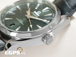 OMEGA 歐米茄 Seamaster 海馬 Aqua Terra 150 系列 22013412110001 <font color="#487407">綠色甲板紋面盤</font> 大三針 不鏽鋼 同軸擒縱&nbsp;<font color="#FF0000">2022年台灣公司貨</font>&nbsp;自動上鍊 41mm