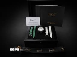 PIAGET 伯爵 Possession系列 G0A43080 不鏽鋼 <font color="#4b6f8b">銀灰色系面盤&nbsp;圓點鑽石時標 旋轉式錶圈</font>&nbsp;<font color="#FF0000">2021年保卡 </font>石英機芯&nbsp;29mm